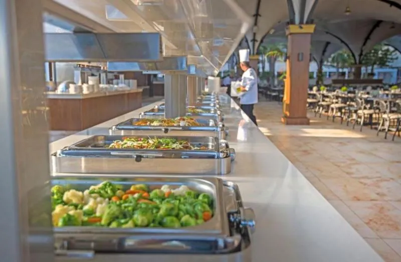 Restaurant, Adams Beach Hotel, Cyprus