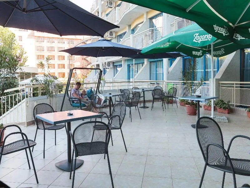 Terrace, Aquamarine Hotel, Bourgas