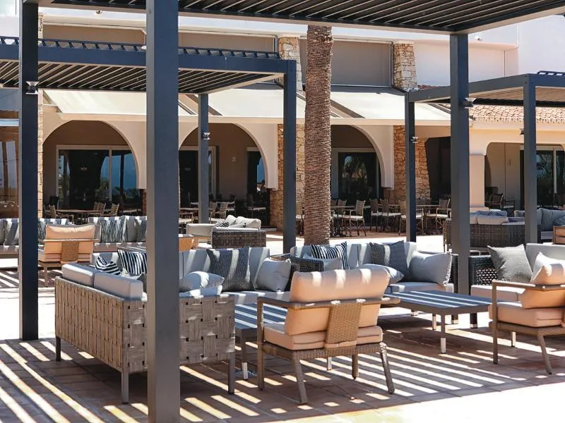 Terrace, Hotel Riu Tikida Dunas - All inclusive, Agadir