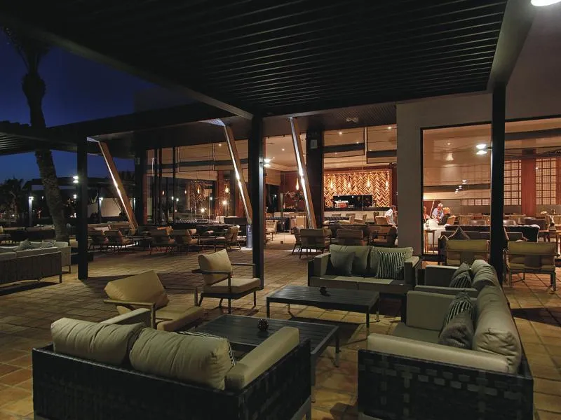 Terrace, Hotel Riu Tikida Dunas - All inclusive, Agadir