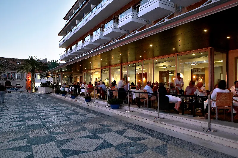 Terrace, Hotel Baía, Lisbon