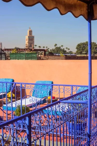 General view, Riad Zinoun, Marrakech