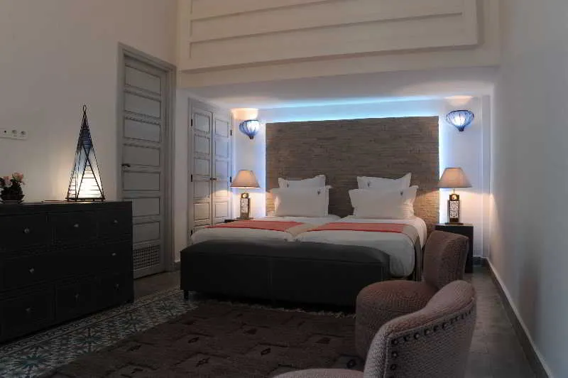 Room, Riad Le Perroquet Bleu, Marrakech