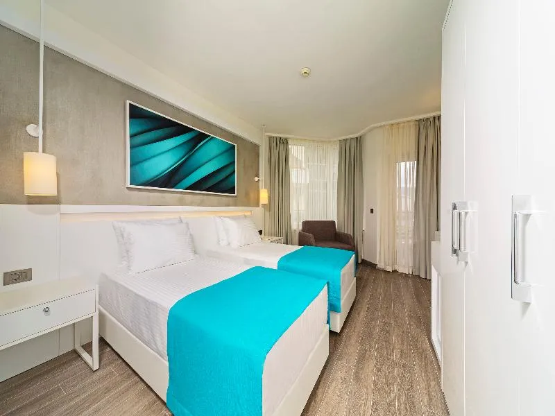 DOUBLE SINGLE USE SIDE SEA VIEW Room, Poseidon Hotel Marmaris Adult Only 16+, Dalaman