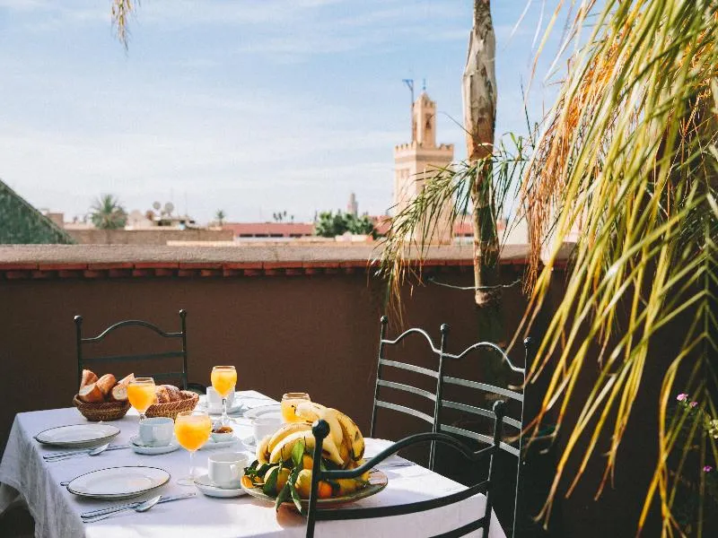 Terrace, Riad Dar Zaman, Marrakech