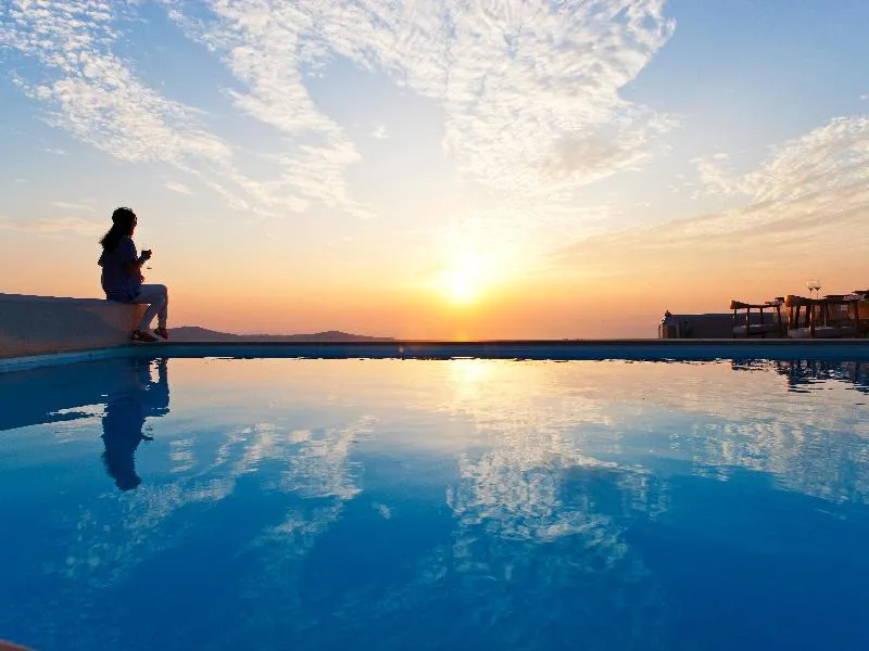 Pool, Gold Suites, Santorini