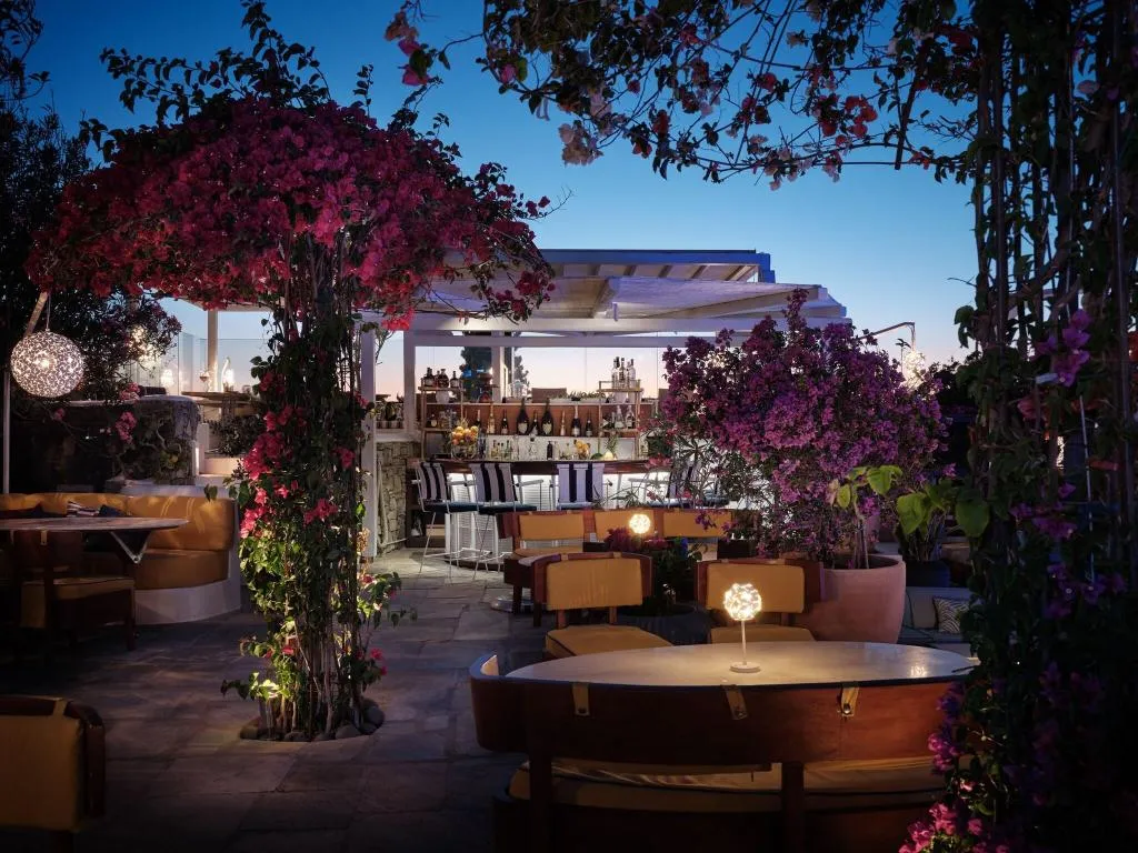 Bar, Belvedere hotel, Mykonos