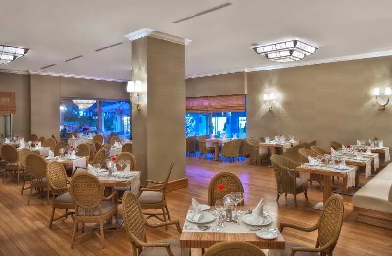 Restaurant, Akka Alinda Hotel, Antalya