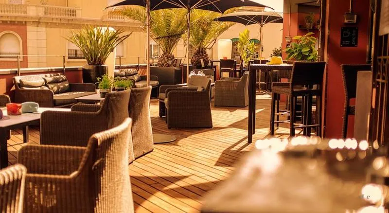 Terrace, Villa Emilia, Barcelona