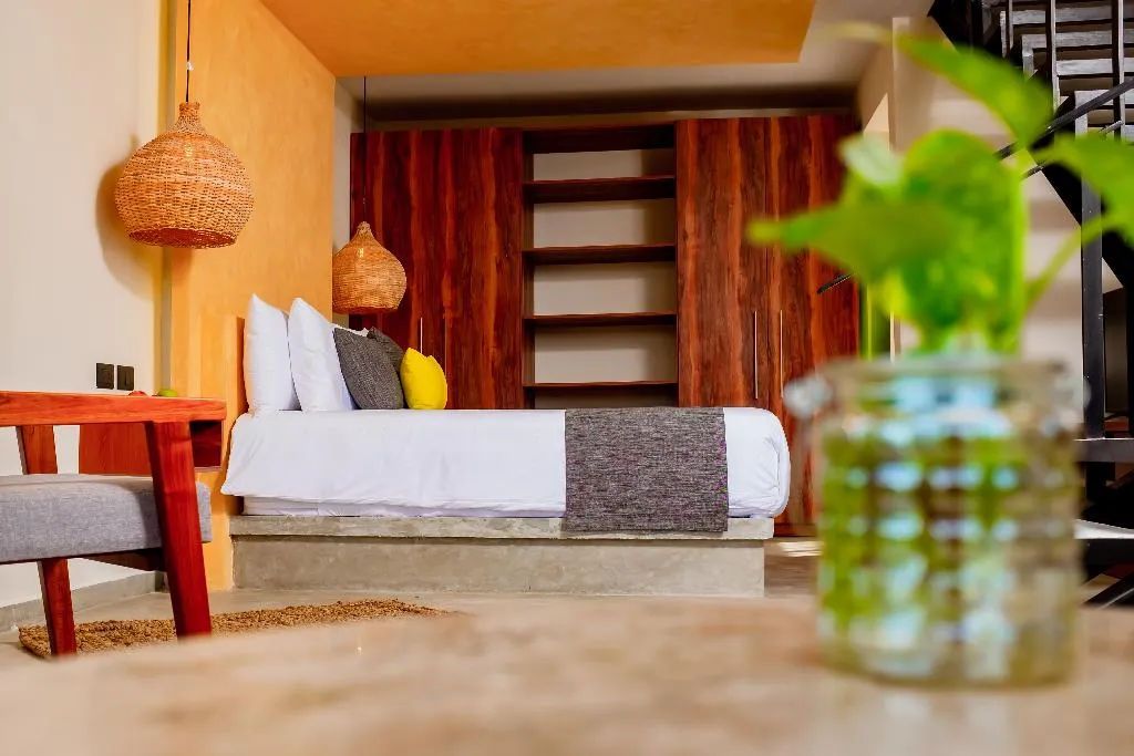DOUBLE WITH TERRACE Room, Hotel Esplendor by Wyndham Tulum Nook, Cancun Area