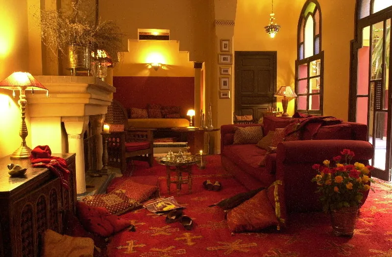 Lobby, Dar Naima, Marrakech
