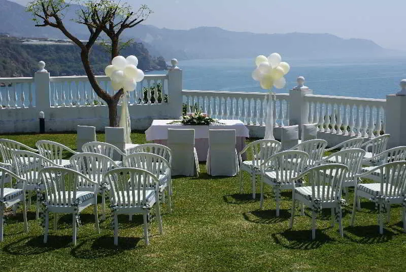 Terrace, Parador de Nerja, Costa Del Sol