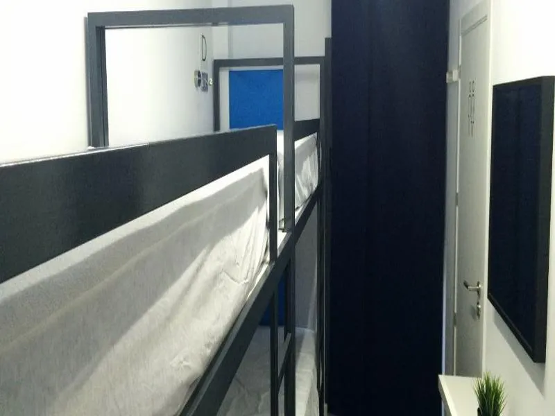 Bed in dormitory FEMALE ROOM Room, Chameleon Hostel Alicante, Costa Blanca