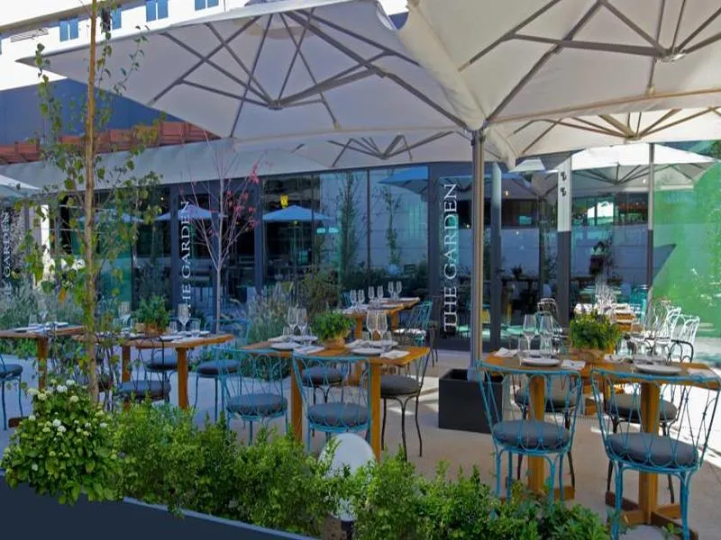 Terrace, Hotel Aravaca Village, Madrid