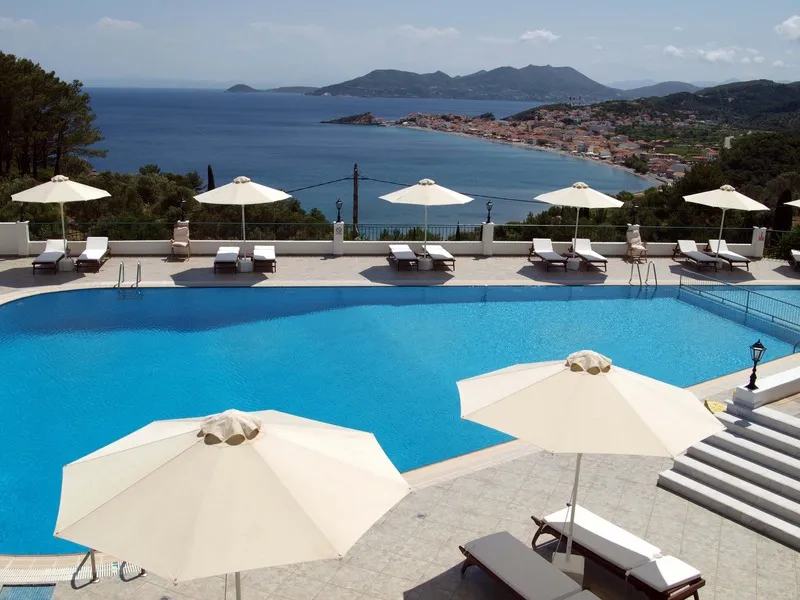 Pool, Kalidon Panorama, Samos