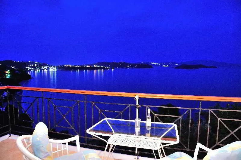 General view, Vassilias beach, Skiathos