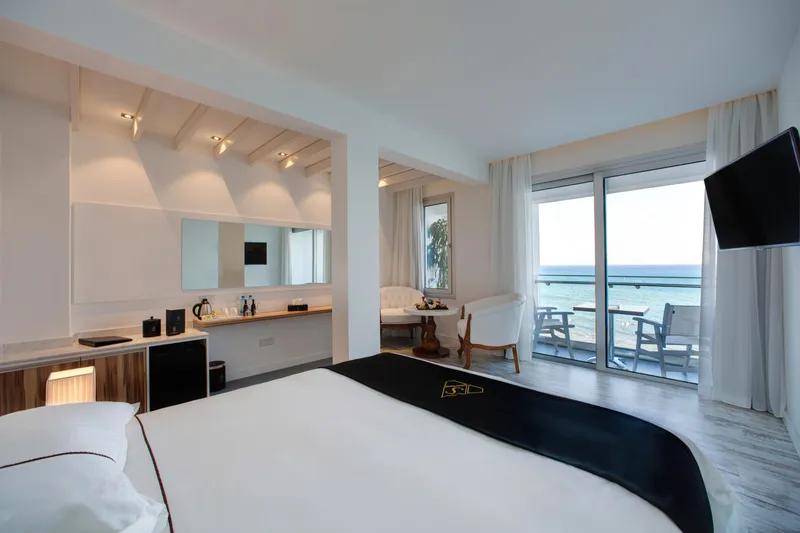 SINGLE SUPERIOR SEA VIEW Room, The Ciao Stelio Deluxe Hotel, Cyprus
