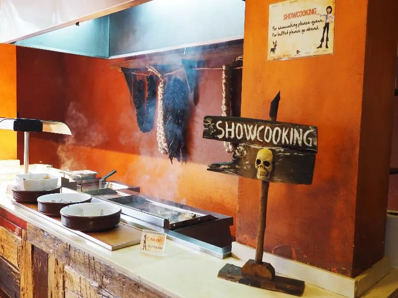 Restaurant, Pirates Village, Majorca