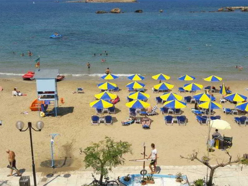 Beach, Danaos Hotel, Crete