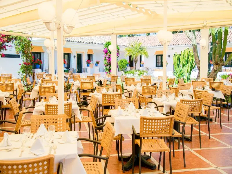 Restaurant, Globales Pueblo Andaluz, Costa Del Sol