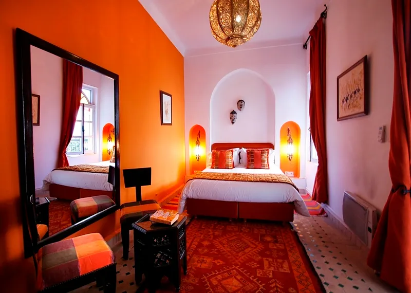General view, Riad La Maison Rouge, Marrakech