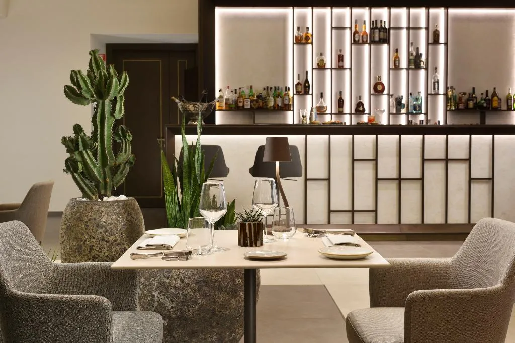 Restaurant, Grand Hotel Palatino, Rome
