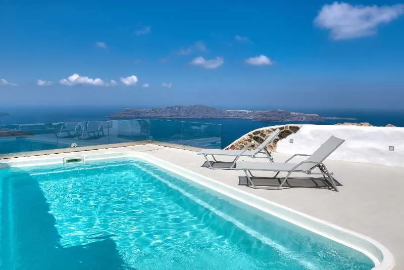 Pool, Pearl on the Cliff, Santorini