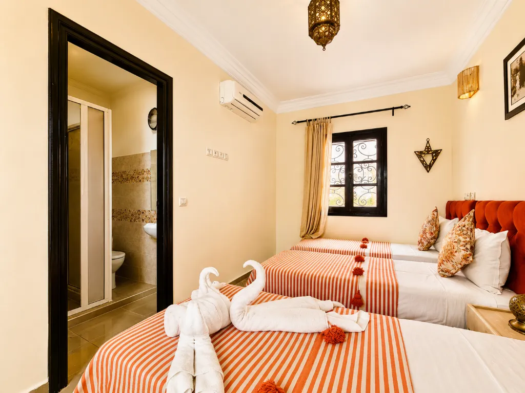 TRIPLE STANDARD Room, Riad Dar Benbrahim, Marrakech