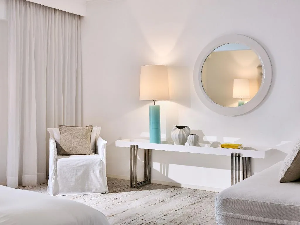JUNIOR SUITE SEA VIEW Room, Grecotel LUXME White, Crete