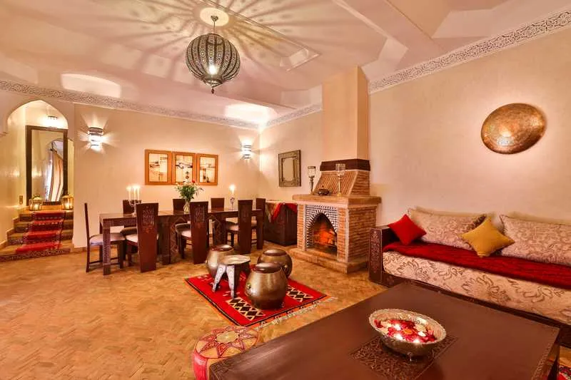 Lobby, Riad Fleur d'Orient, Marrakech