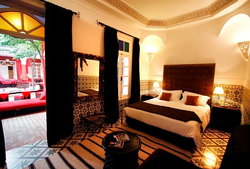 General view, Riad La Maison Rouge, Marrakech
