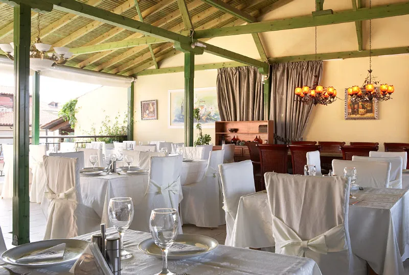 Restaurant, Pelli Hotel, Halkidiki