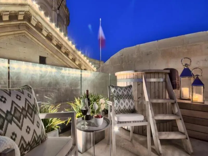 Terrace, Casa Ellul, Malta