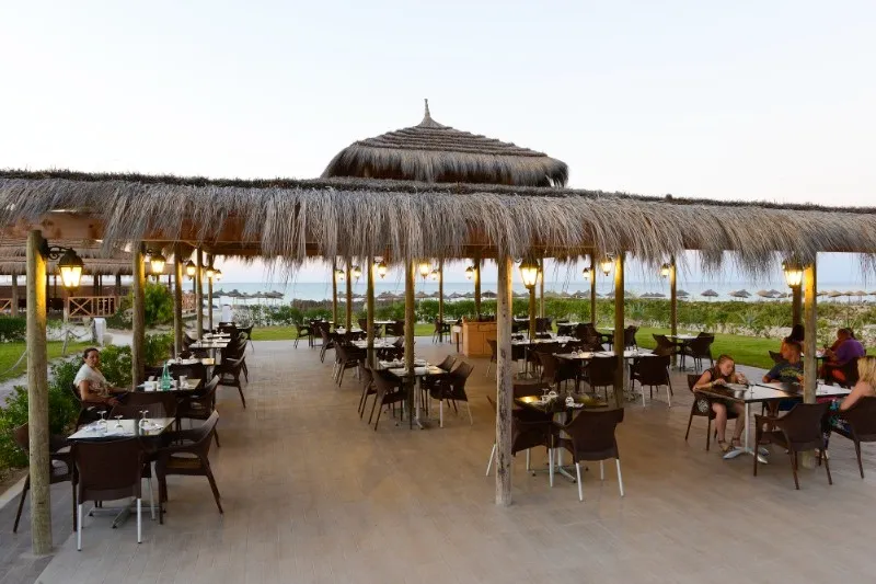 Terrace, Meninx Djerba, Tunisia