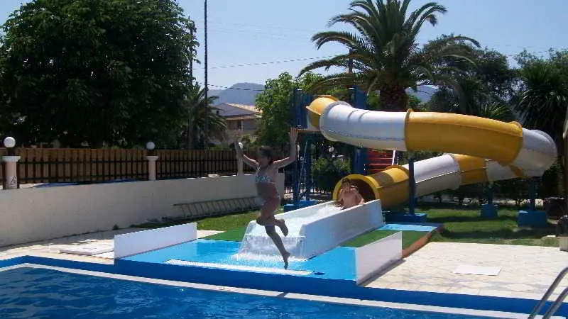 Pool, Silver Beach Hotel and Annexe Apartments, Corfu