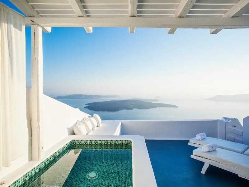 SUITE DELUXE Room, Aliko Luxury Suites, Santorini