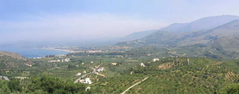 General view, Alkion, Crete