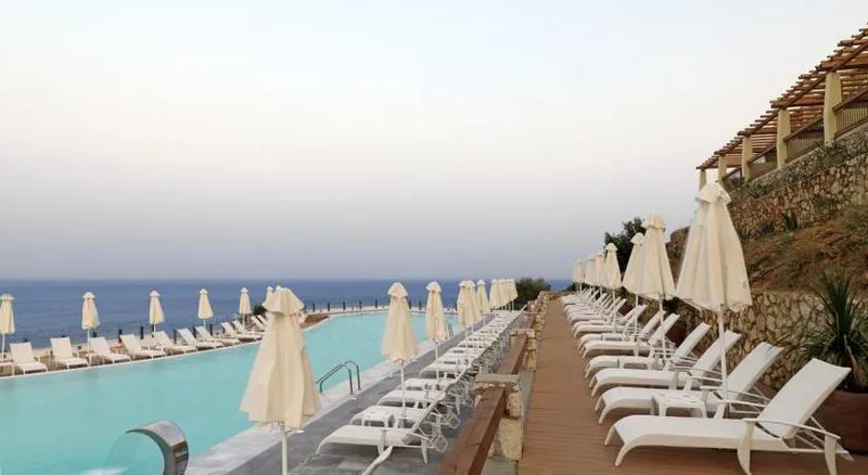 Pool, Apostolata Island Resort, Kefallinia