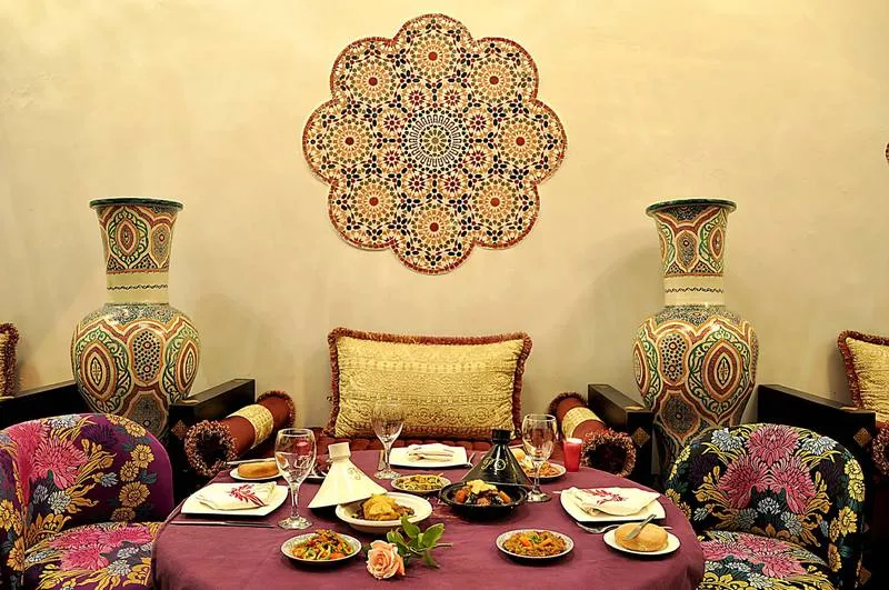 Restaurant, Palais Ommeyad Suites & Spa, Fez