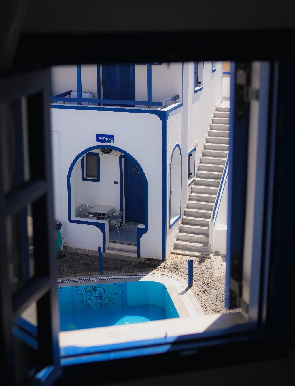 General view, Roula Villa, Santorini