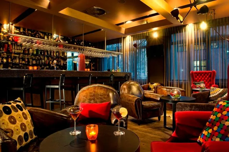 Bar, Adina Apartment Hotel Berlin Mitte, Berlin