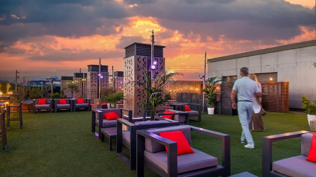 Terrace, Novotel Madrid Center, Madrid