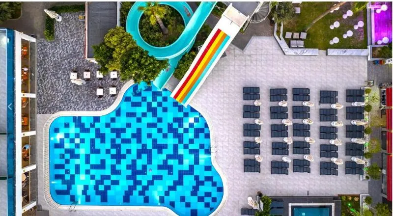 Pool, White City Beach Hotel, Antalya