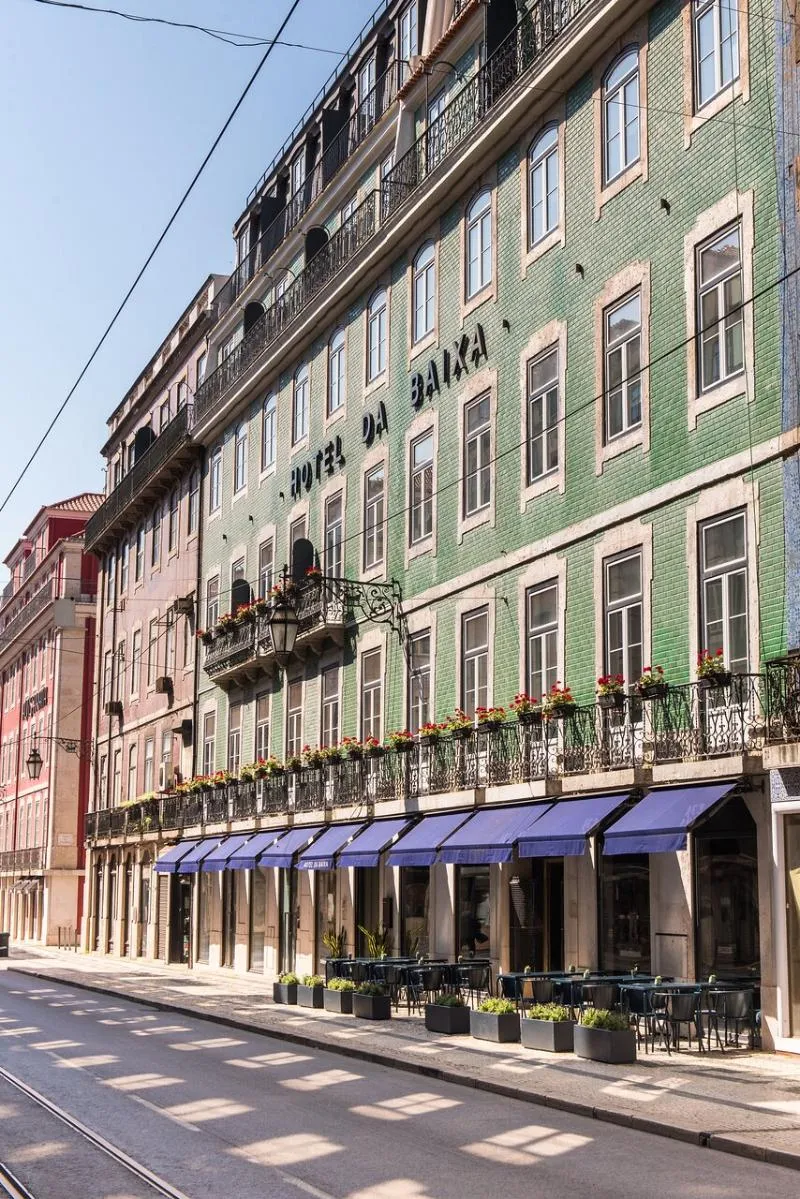 General view, Hotel da Baixa, Lisbon