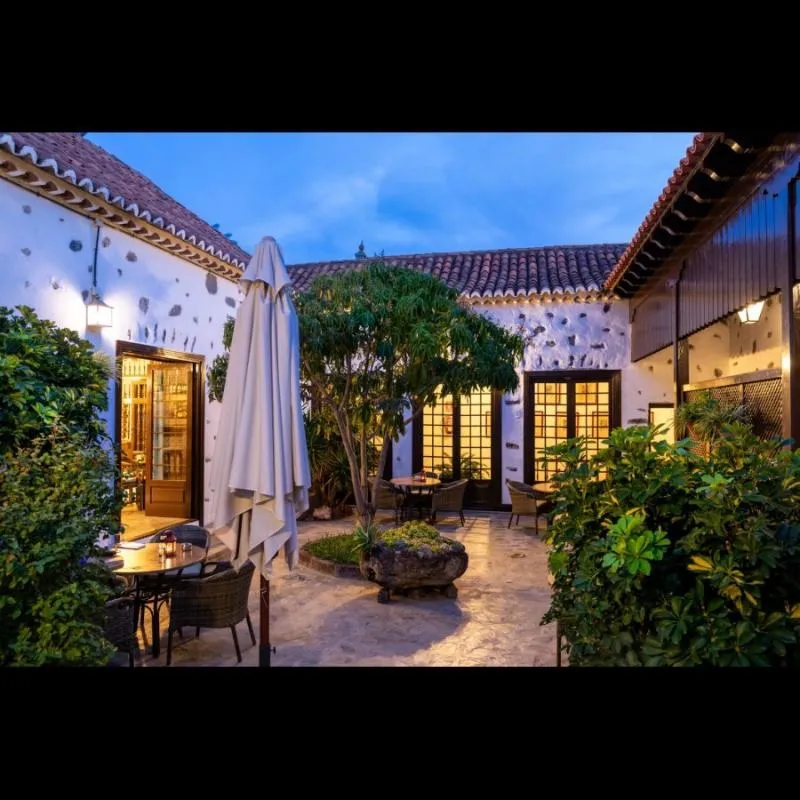 Terrace, Parador de la Gomera, La Gomera