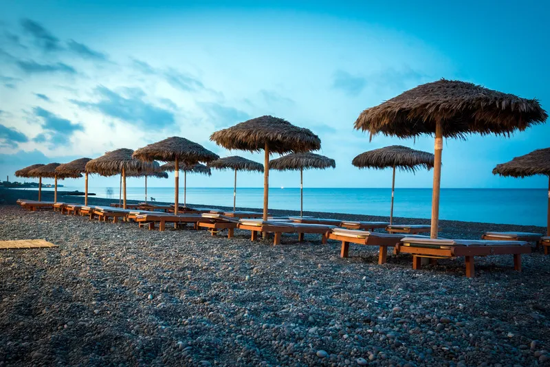Beach, Sigalas Beach Hotel, Santorini