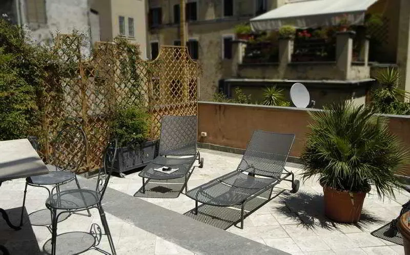 Terrace, Accademia, Rome