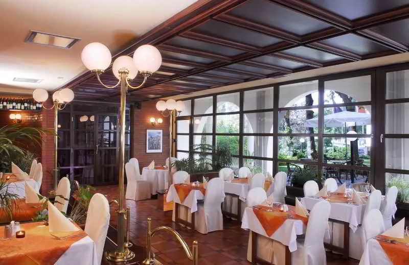 Restaurant, Hotel Na Zamecku, Prague