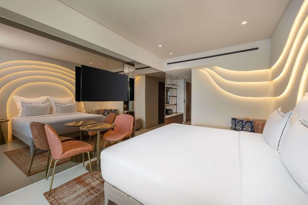 FAMILY ROOM CONNECTING ROOM Room, Isla Brown Corinthia Resort & Spa, Curio Collect, Athens