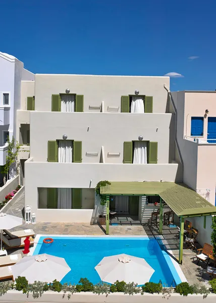 General view, Studios Marios, Santorini